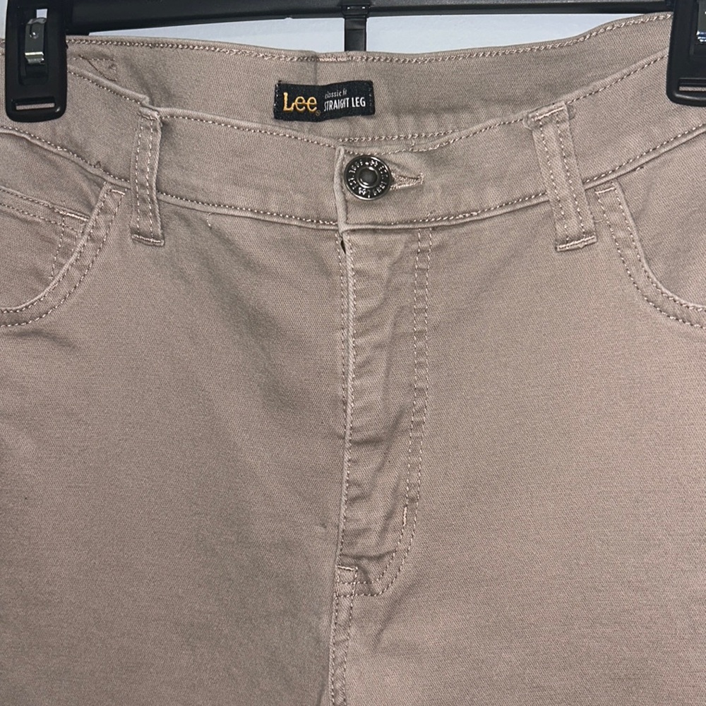 lees classic fit straight leg jeans